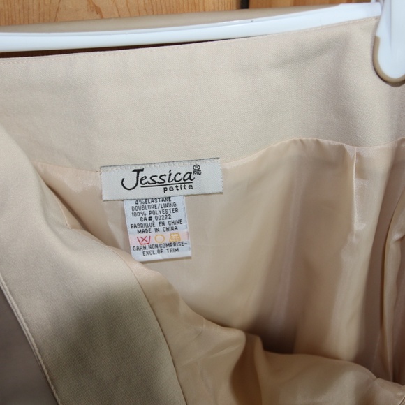 Jessica Petites Jacket and Skirt Set - Size 8P - Picture 9 of 10